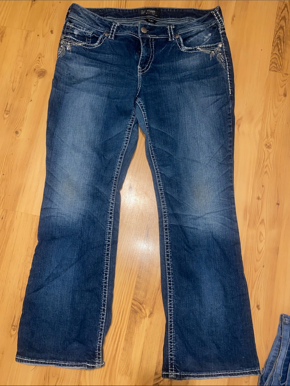 Silver Jeans Women's Blue Bootcut Jeans